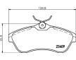 Sada brzdových destiček, kotoučová brzda HELLA PAGID 8DB 355 009-321