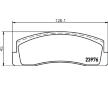 Sada brzdových destiček, kotoučová brzda HELLA PAGID 8DB 355 011-461