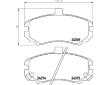 Sada brzdových destiček, kotoučová brzda HELLA PAGID 8DB 355 012-471