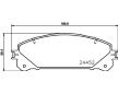Sada brzdových destiček, kotoučová brzda HELLA PAGID 8DB 355 015-461
