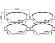 Sada brzdových destiček, kotoučová brzda HELLA PAGID 8DB 355 014-601