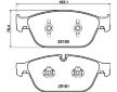 Sada brzdových destiček, kotoučová brzda HELLA PAGID 8DB 355 016-021