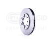 Brzdový kotouč HELLA PAGID 8DD 355 104-551