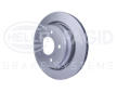 Brzdový kotouč HELLA PAGID 8DD 355 104-611