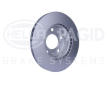 Brzdový kotouč HELLA PAGID 8DD 355 109-021