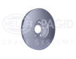 Brzdový kotouč HELLA PAGID 8DD 355 109-301
