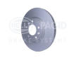 Brzdový kotouč HELLA PAGID 8DD 355 115-771