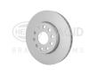 Brzdový kotouč HELLA PAGID 8DD 355 122-721