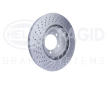 Brzdový kotouč HELLA PAGID 8DD 355 125-031