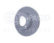 Brzdový kotouč HELLA PAGID 8DD 355 125-051
