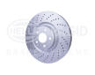 Brzdový kotouč HELLA PAGID 8DD 355 127-961
