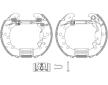 Sada brzdových čelistí HELLA PAGID 8DB 355 005-181