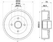Brzdový buben HELLA PAGID 8DT 355 301-401