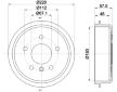 Brzdový buben HELLA PAGID 8DT 355 301-451