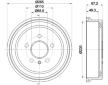 Brzdový buben HELLA PAGID 8DT 355 300-271