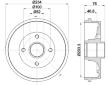 Brzdový buben HELLA PAGID 8DT 355 301-071