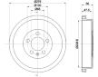 Brzdový buben HELLA PAGID 8DT 355 303-081