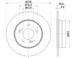 Brzdový kotouč HELLA PAGID 8DD 355 101-011