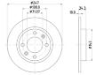 Brzdový kotouč HELLA PAGID 8DD 355 102-061