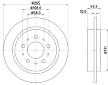 Brzdový kotouč HELLA PAGID 8DD 355 102-261