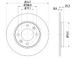 Brzdový kotouč HELLA PAGID 8DD 355 102-511