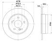 Brzdový kotouč HELLA PAGID 8DD 355 102-861