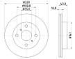 Brzdový kotouč HELLA PAGID 8DD 355 106-631