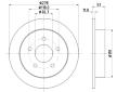 Brzdový kotouč HELLA PAGID 8DD 355 106-961
