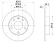 Brzdový kotouč HELLA PAGID 8DD 355 107-541