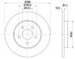 Brzdový kotouč HELLA PAGID 8DD 355 108-061