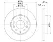 Brzdový kotouč HELLA PAGID 8DD 355 108-161