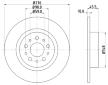 Brzdový kotouč HELLA PAGID 8DD 355 108-731