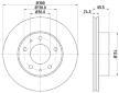 Brzdový kotouč HELLA PAGID 8DD 355 109-021