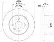 Brzdový kotouč HELLA PAGID 8DD 355 110-271