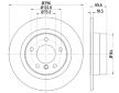 Brzdový kotouč HELLA PAGID 8DD 355 111-301
