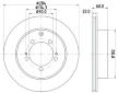Brzdový kotouč HELLA PAGID 8DD 355 111-491