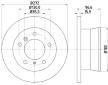 Brzdový kotouč HELLA PAGID 8DD 355 111-901