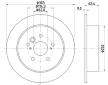 Brzdový kotouč HELLA PAGID 8DD 355 118-721