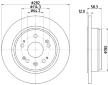 Brzdový kotouč HELLA PAGID 8DD 355 112-451