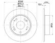 Brzdový kotouč HELLA PAGID 8DD 355 118-731