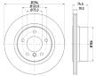 Brzdový kotouč HELLA PAGID 8DD 355 128-511