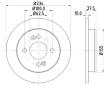 Brzdový kotouč HELLA PAGID 8DD 355 112-801