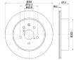 Brzdový kotouč HELLA PAGID 8DD 355 112-881