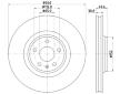Brzdový kotouč HELLA PAGID 8DD 355 129-701
