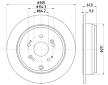 Brzdový kotouč HELLA PAGID 8DD 355 118-901