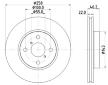 Brzdový kotouč HELLA PAGID 8DD 355 114-311