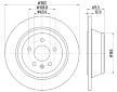 Brzdový kotouč HELLA PAGID 8DD 355 119-151