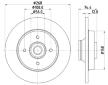 Brzdový kotouč HELLA PAGID 8DD 355 123-261