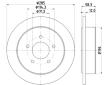 Brzdový kotouč HELLA PAGID 8DD 355 114-771