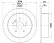 Brzdový kotouč HELLA PAGID 8DD 355 114-991